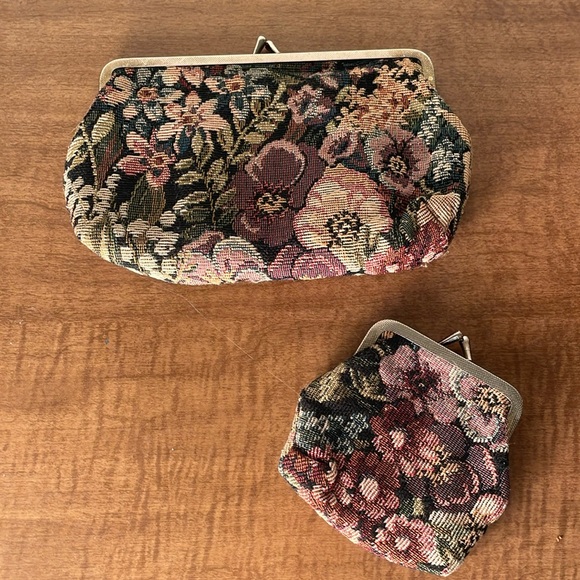 Vintage Clutch & Coin Purse - Picture 1 of 10